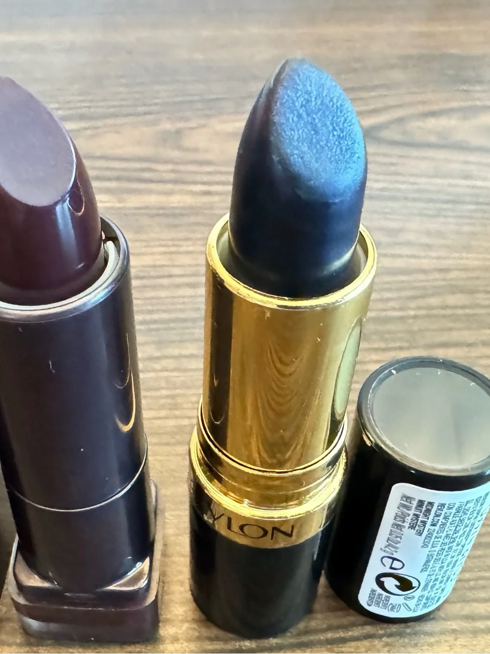 COVERGIRL Star Wars Deep Plum & Revlon Navy Blue Lipstick Duo